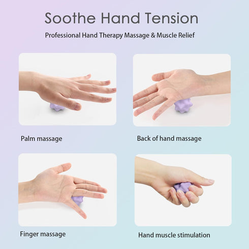 Silicone Lacrosse Balls for Yoga and Myofascial Release - Deep Tissue Massage,Trigger Point Therapy and Foot Plantar