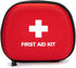 First Aid Hard Case, Empty EVA Hard Red Medical Bag for Home Health, First Emergency Responder Camping Outdoors