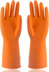 Sibba 1 Pairs Rubber Gloves Dishwashing Kitchen Dish Clean Wash Household Dishwasher Heavy
