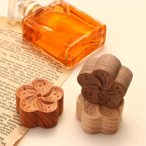 Kopida Wood Essential Oil Diffuser, Flower Shape Diffuser, Eco Friendly Aromatherapy for Stress Relief, Sleep Aid
