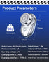 NiTa HyHy Mini Portable Shaver — IPX7 Waterproof, Strong Shaving, 1-Button Wet&Dry Electric Razor for Daily Use & Gifts