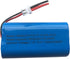 AOLIKES 7.4V Rechargeable Li-ion Batteries 2600mAh with XH2.54-2 Pin Plug, DIY 18650 2S1P Battery Pack