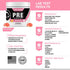 Honey Badger Pre Workout Powder - Keto Vegan Preworkout for Men & Women with Vitamin C, Beta Alanine, Caffeine, Pink