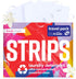 STRIPS Laundry Detergent Sheets Fresh Linen Travel Pack (3ct, 6 loads) Eco