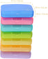 Portable Weekly Pill Organizer with Magnet Lock for Travel