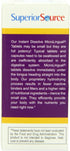 Superior Source No Shot Vitamin B12 (1000 mcg), B6, Folic Acid, Quick Dissolve Tablets, 60 Count