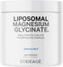 Codeage Liposomal Magnesium Glycinate Supplement, 2-Month Supply, Chelated Magnesium Mineral Pills, Non-GMO Vegan, 240