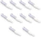 Oxygen Tubing Swivel Connectors 10-Pack, Cannula Hose Tube Connectors for Oxygen Line Splitter and Concentrator