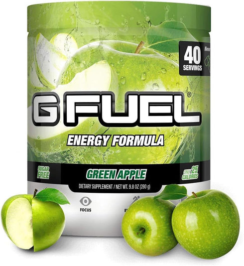 G Fuel Watermelon Energy Powder, Sugar Free, Clean Caffeine Focus Supplement, 9.8 oz (40 Servings)
