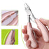 Nail Clippers for Ingrown/Thick Toenails, Surgical Grade Stainless Steel with Ergonomic Handles, Rose Gold