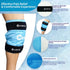 Knee Ice Pack Wrap for Pain Relief - Reusable Gel Cold Pack for Leg Injuries, Swelling, Arthritis & Post-Surgery