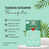 Stainless Steel Tongue Scraper for Adults with Travel Case, 2 Pack for Daily Hygiene and Bad Breath Reduction