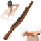 KEAJVXT Guasha Wood Massage Stick Tools Wooden Therapy Scraping Lymphatic Drainage Massager, Double