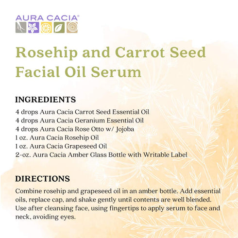 Essential Oil, Replenishing Carrot Seed Aura Cacia, 0.5 fluid ounce