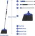 Kefanta 2 Pack Heavy Duty Broom, Indoor/Outdoor Commercial Brooms, Angle Broom 53 inches for Home, Kitchen, Office