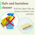 Rust Eraser for Knives, Kitchen Stoves, Wood Finish & Bicycles, Multi-Purpose Cleaning Rubber, Set of 2