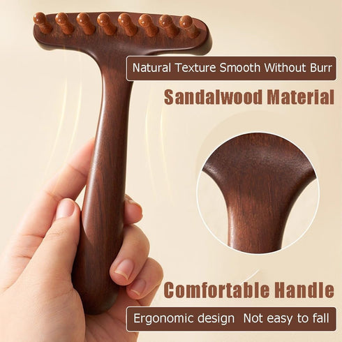 Set,Scraping OULIGET Wood Gua Sha Massage Tools Scalp Comb,Scraping Natural Wooden Gua Sha Tool