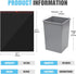 Heavy Duty 30 Gallon Trash Bags with Drawstring (90 Count) - Strong Plastic Liners for Kitchen, Yard, Industrial,