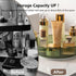 Rotating Makeup Organizer for Vanity, Spinning Cosmetics Storage for Bathroom Countertop, Skincare Holder Rack (1 Tier,