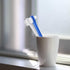 Denture Brush Dual Head Toothbrushes, Hard Cleaning Brush for False Teeth, 2 Colors (6 Pieces)