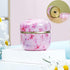 Body Powder Puff and Container for Dusting Powder, Women s Travel Powder Puff (Sakura)