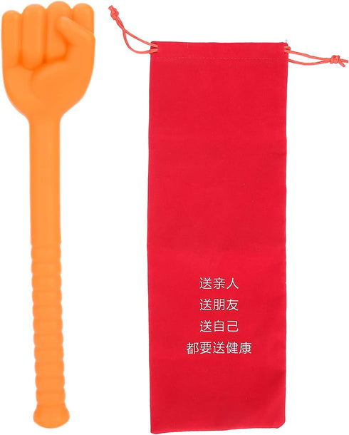 Hammer, Hammer Manual Back Massagers, Massage Stick Silicone Massage with Anti-Slip Long Handle, Fist Massager for Back