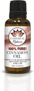 Ethereal Nature 100% Pure Oil - Cinnamon, 1.01 Fluid Ounce