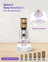 Olxasw 10ml Mini Waterless Nebulizing Essential Oil Diffuser with Lavender Oil for Aromatherapy, Small Portable