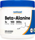 Nutricost Beta Alanine Powder, 300 Grams (10.7oz), 3 Grams Per Serving