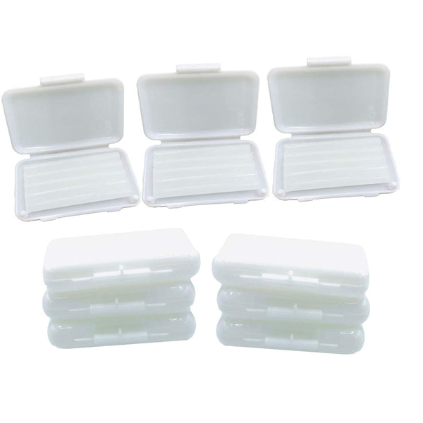 10 Pack Dental Wax for Braces Wearers - Original Scent, White Color Orthodontics Wax