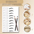 Makeup Practice Face Board, 3D Silicone Half Face for Eyelash and Eye Shadow Practice for Students and Beginners
