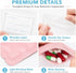 RAINFLOW 114PCS Pack 50 50 7 7 Travel Pill Organizer - Bpa Free Pill Bags for Travel, of Clear Label Writing Baggies