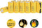 AA Ni-Cd 1.2V 2/3AA 600mAh Rechargeable Battery - 12pcs Yellow