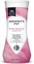 Summer's Eve Simply Sensitive Daily Gentle Feminine Body Wash, 15 fl oz, pH Balanced
