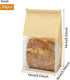 Zalaxt 50 Pack Bread,3 Bread Bags for Homemade Sizes (Small,Medium,Large)-Reusable Butter Bags for Bread Storage,Clear