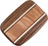 Pocket-Sized Pill Organizer - Standard Walnut Wood with Burl Maple Inlay