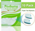 Povihome 10 Pack Foam Toe Spacers, 3-Layer Toe Separators, Large Size for Crooked, Overlapping Toe Relief