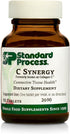 Standard Process C Synergy, Whole Food Immune Support with Echinacea, Rose HIPS, Shiitake, 90 Tablets