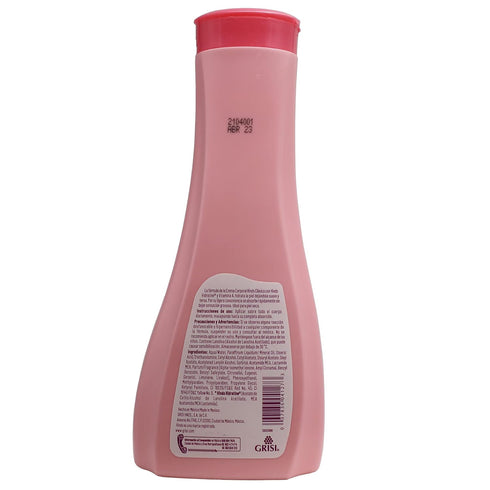 Hinds Body Lotion Clasica - Body Lotion with Vitamin A, Moisturizes & Hydrates, 3-Pack of 13.5 Oz Bottles