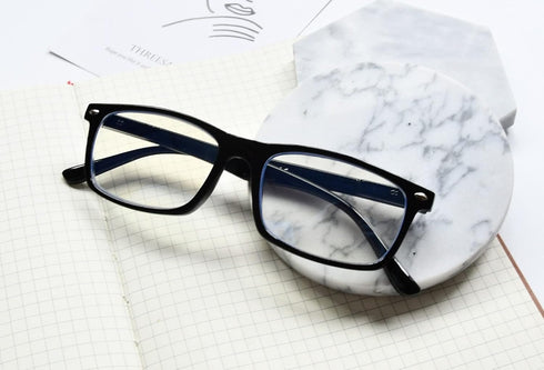 Eyekepper Computer Reading Glasses, Blue Light Blocking Readers for Men and Women, Black