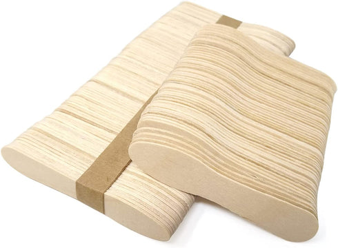 Honbay 200PCS 3 inch Mini Wooden Ice Cream Spoons Sticks Disposable Wooden Tasting Spoons Sampling Spoons Small Dessert