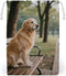 HETPLSD Canvas Drawstring Bags 20 * 25cm, Double Sided Printed Portable Storage Pouch