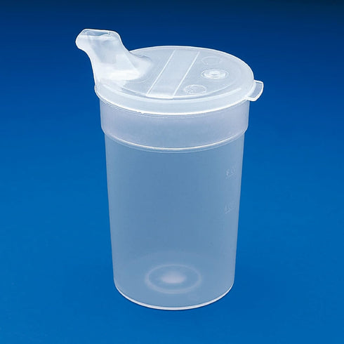 SP Ableware 745880000-1 Flo-Trol Convalescent Feeding Cup, Transparent, 8 Ounce