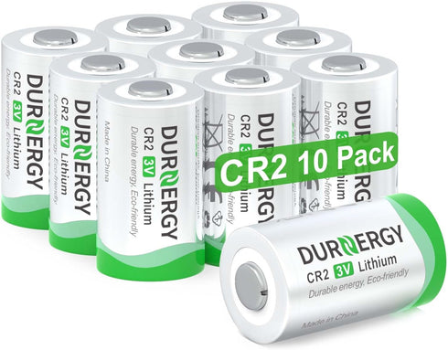CR2 Battery, CR2 3V Lithium Battery, 10 Pack for Rangefinder Battery, CR15h270