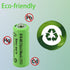 Yibatopow 8 Packs 2/3AAA 1.2v 200 Batteries,2/3 Ni-MH mah Rechargeable AAA Battery for Solar Lights,Outdoor Solar