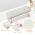 Subay Foldable Nail Arm Rest, PU Leather Cushion Hand Holder for Acrylic Nails, Nail Art Accessories Tool - Light Gray
