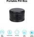 Small Metal Pill Case - Waterproof Pill Box for Pocket & Purse, Travel Medicine Organizer