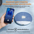 PLGEBR Bluetooth Pillow Speaker for Sleeping, Under Pillow Speaker Bluetooth with White Noise, Wireless Sleep Aid
