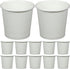 VERDANVERSE Small Disposable Mouthwash Cups 100pcs 1.7Oz White Paper Rinse Cups for Bathroom