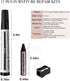 Furniture Markers Touch Up, Lifreer 21 Pcs Wood Filler Scratch Repair Kits, Wood Markers and Wax Sticks with Sharpener